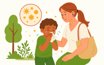 Quando il polline diventa un nemico: allergie stagionali nei bambini