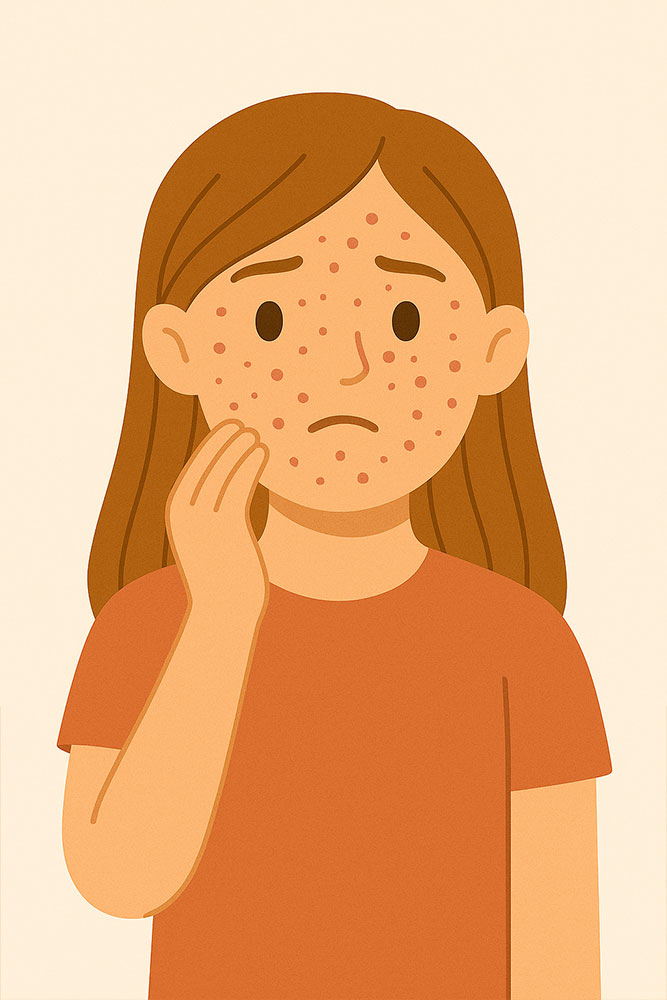 Acne infantile e adolescenziale