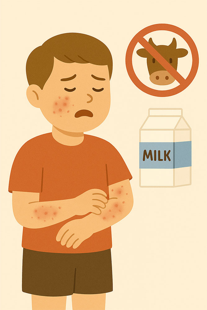 Allergia alle proteine del latte vaccino Allergia alle proteine del latte vaccino