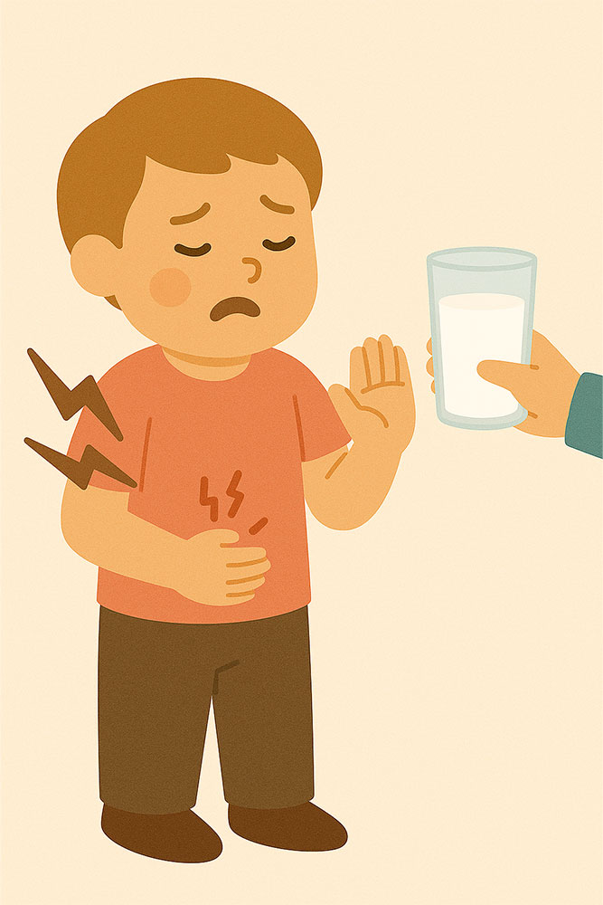 Intolleranza al lattosio nei bambini
