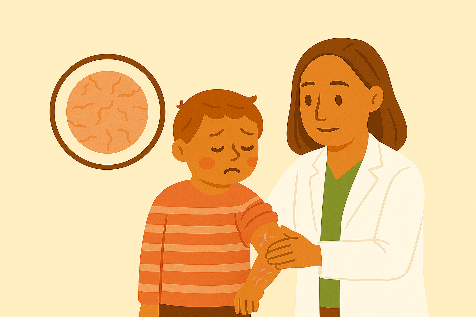 Pelle secca e screpolata nei bambini: rimedi delicati e naturali