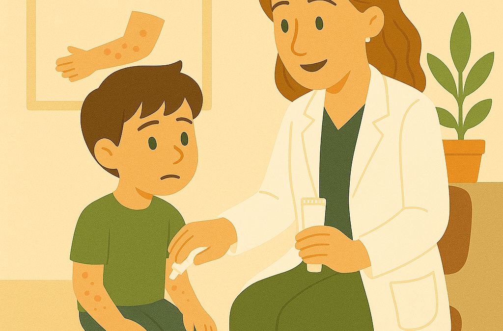 Cura quotidiana dell’eczema nei bambini : detergenti, creme e stile di vita
