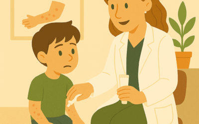 Cura quotidiana dell’eczema nei bambini : detergenti, creme e stile di vita
