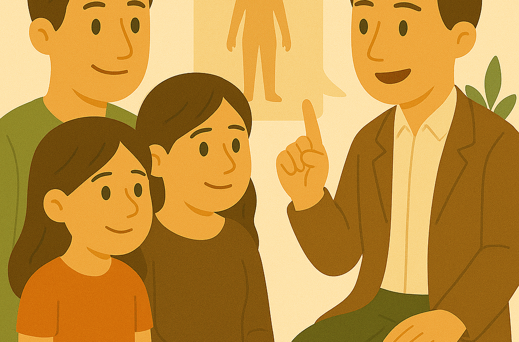 Come parlare ai figli dei cambiamenti del corpo, senza imbarazzo