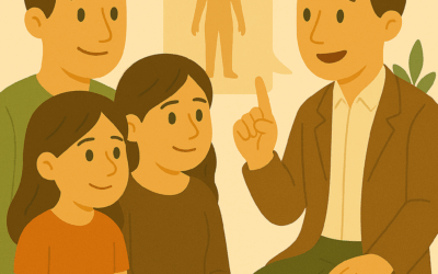 Come parlare ai figli dei cambiamenti del corpo, senza imbarazzo