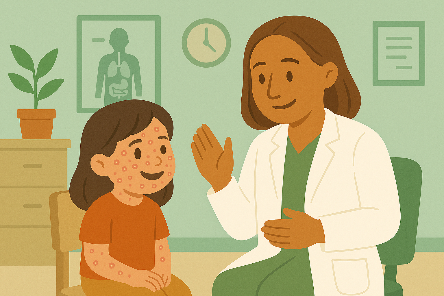 Mollusco contagioso e diagnosi visiva: come riconoscerlo