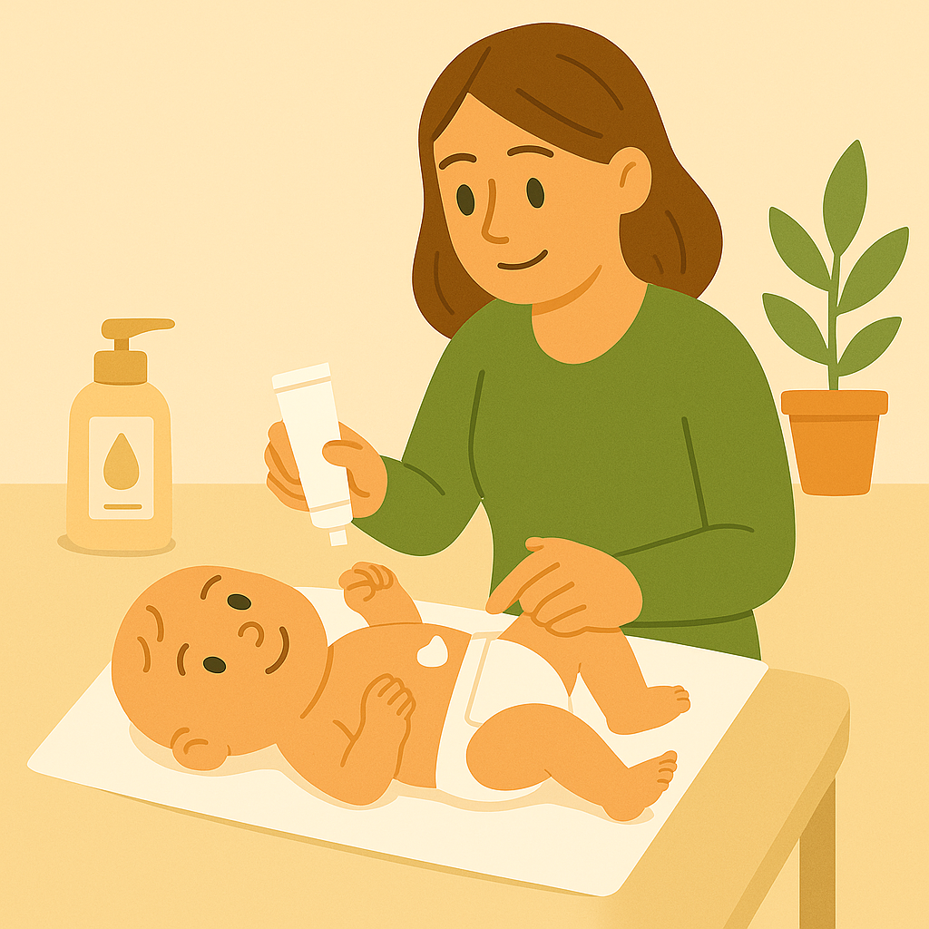 Dermatite da pannolino: prodotti da usare, tra creme barriera e detergenti delicati