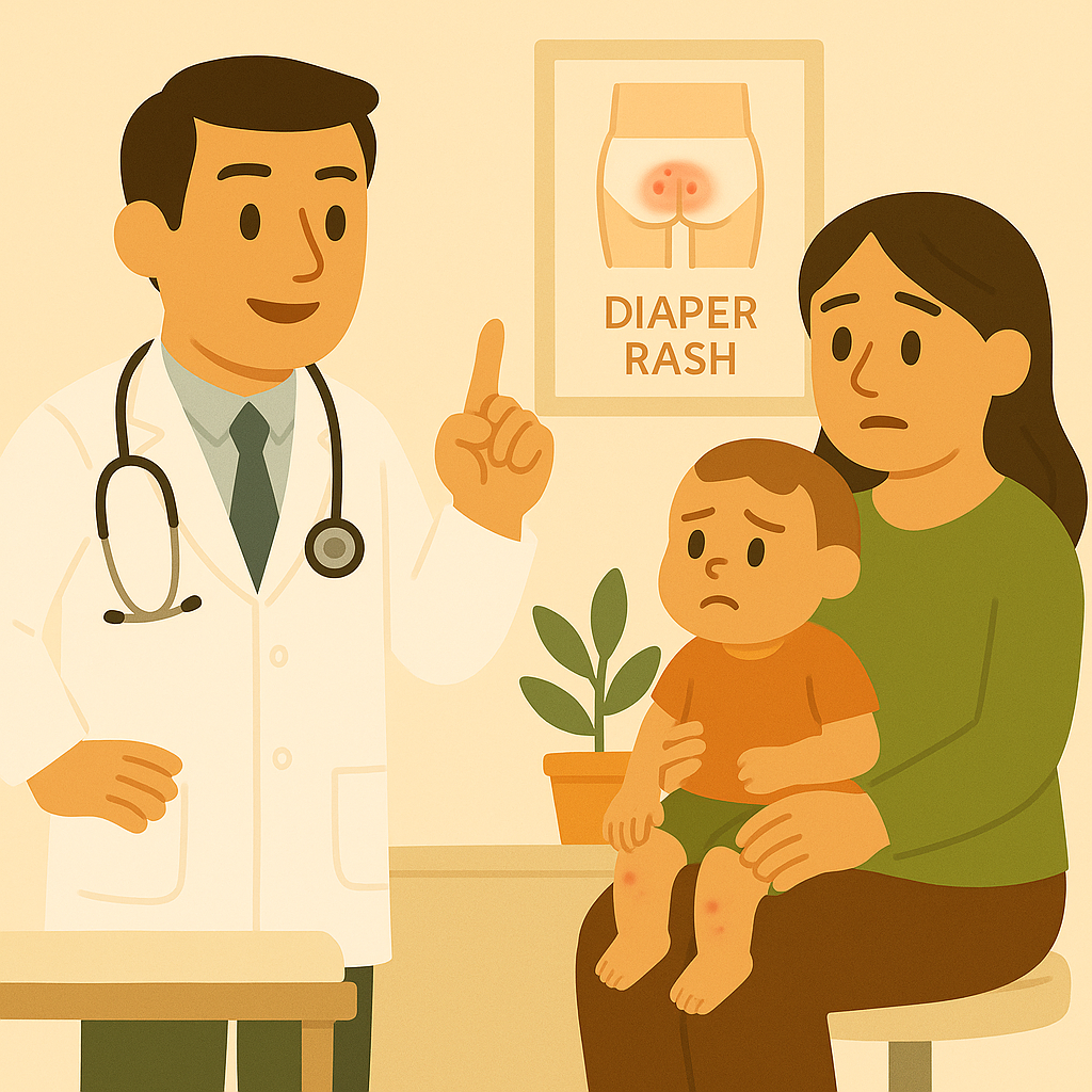 Dermatite da pannolino: fungo o irritazione? Diagnosi e trattamenti specifici