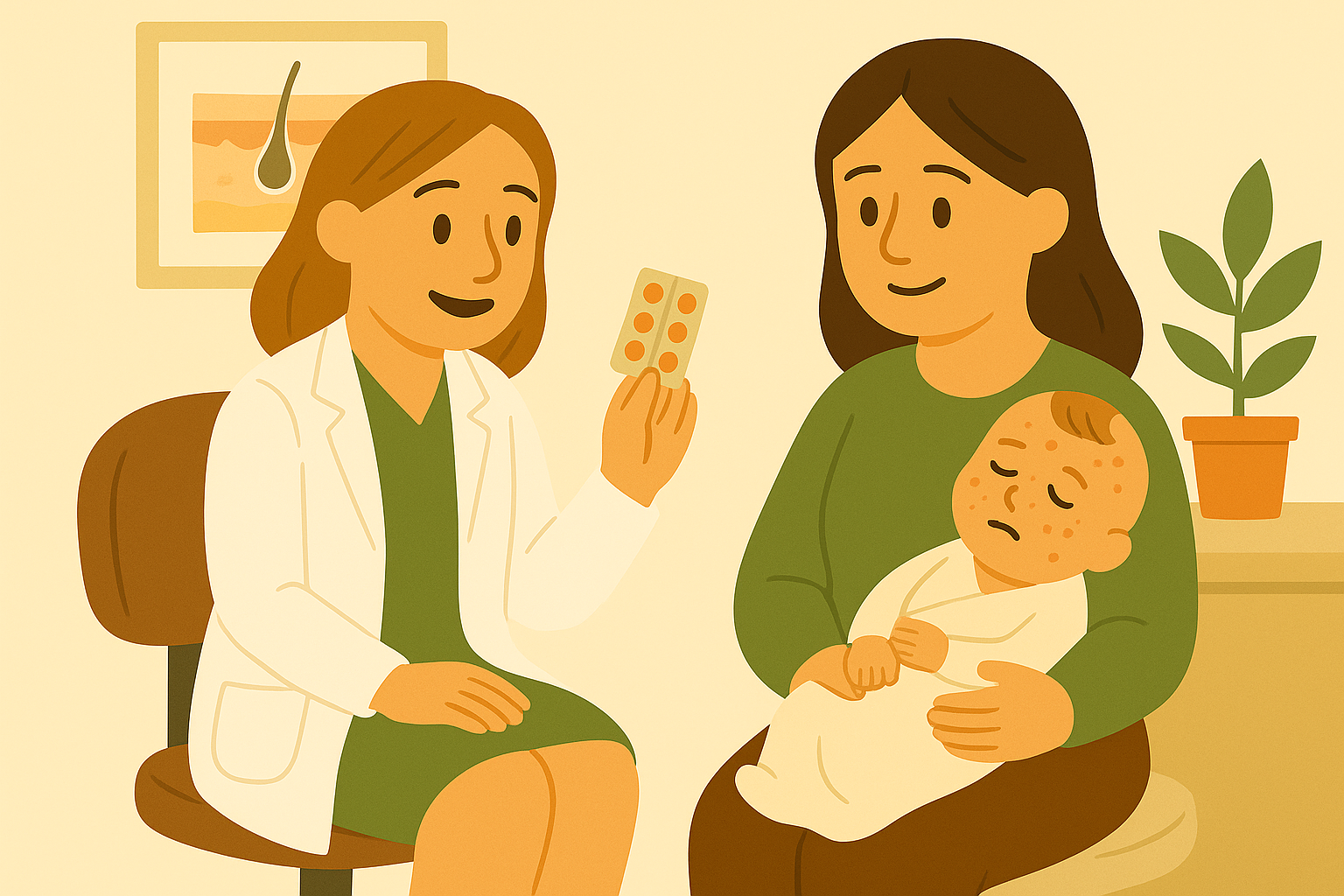 Acne neonatale: quando servono i farmaci sistemici