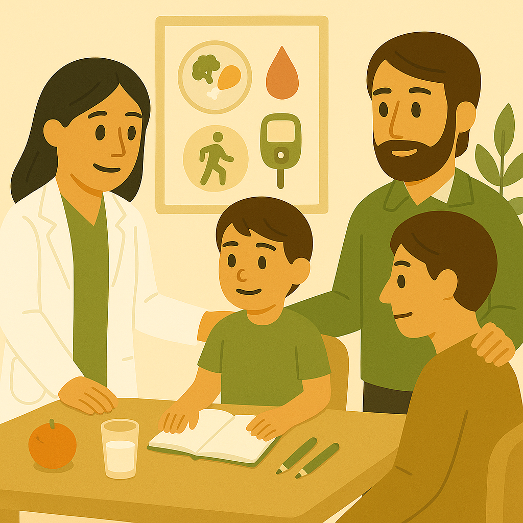 Vivere con il diabete: la giornata tipo di un bambino