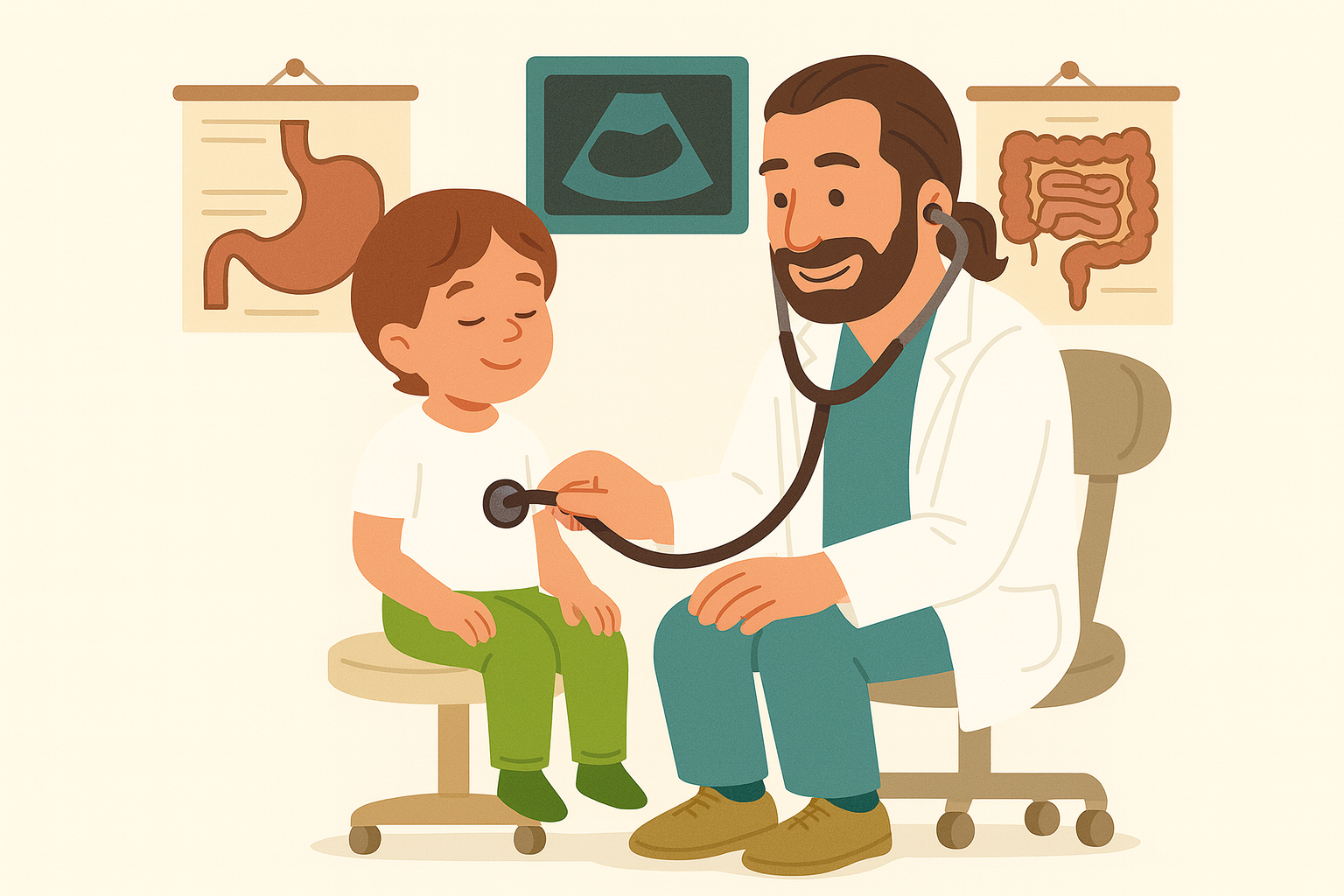 Visita gastroenterologica: in cosa consiste davvero e quando è utile per i bambini